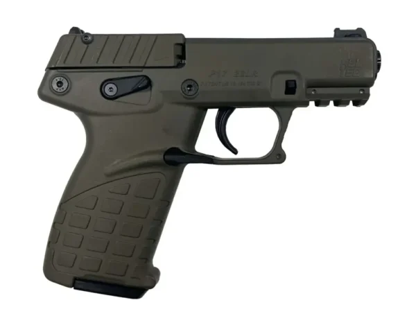 KELTEC P17 GREEN SLIDE 16RD MAG