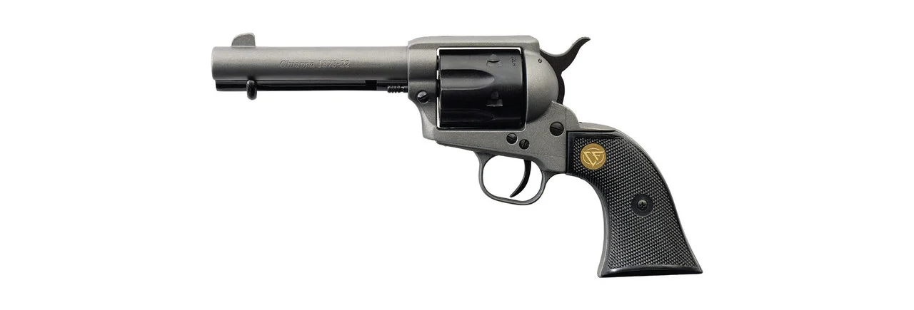 Chiappa Firearms 340.332 SAA 1873-22 Revolver 4.75" 22LR 6 Shot Tactical Grey