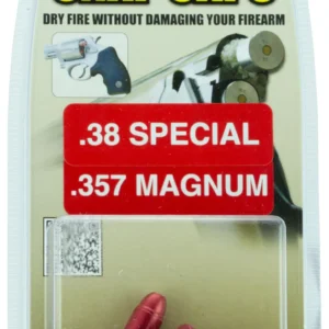 Carlson's Choke Tubes 00057 Snap Cap Pistol 38Special/357 Mag 6Pack