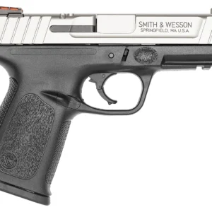 Smith & Wesson 11908 SD40 VE *CA Compliant Compact Frame 40 S&W 10+1 4" Stainless Steel Barrel, Satin Serrated Stainless Steel Slide, Matte Black Polymer Frame w/Picatinny Rail, Black Textured Grip