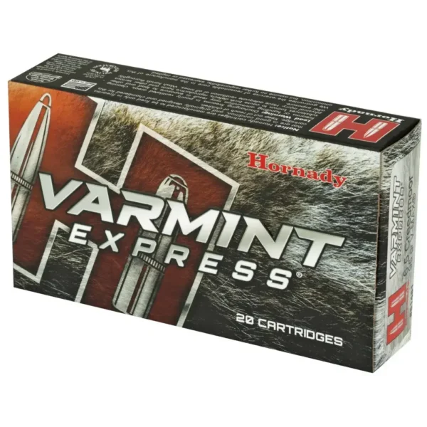 HORNADY VARMINT EXPRESS 6.5CM 95G V-MAX 20RD BX 200RD CASE