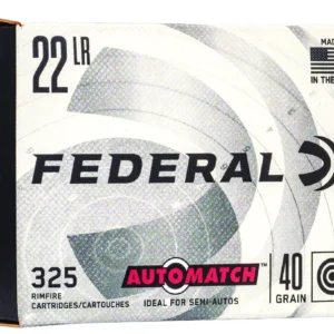 Federal AM22 Champion Training Auto Match 22LR 40gr Lead Round Nose 325 Per Box/10 Case *Bulk