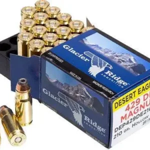 MAGNUM RSRCH 429DE 210GR JHP 20RD BX 10 BOXES PER CASE