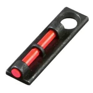 HiViz FL2005R Flame Bead Replacement Front Sight  Black | Red Fiber Optic Front Sight Universal Threads