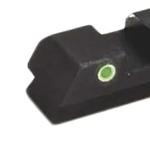 AmeriGlo GL113 Classic Tritium Sight Set for Glock  Green Tritium White Outline Front Sight-Green Tritium White Outline Rear Sight