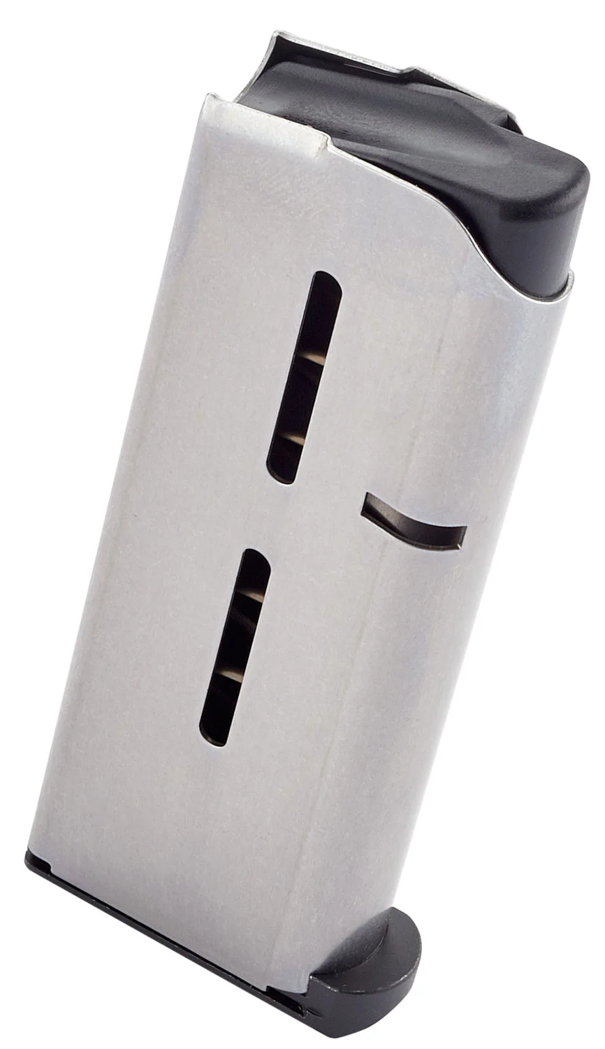 Wilson Combat 47OXC 1911 7rd Detachable w/ Standard Floor Plate 45 ACP Fits 1911 Officer Stainless Steel