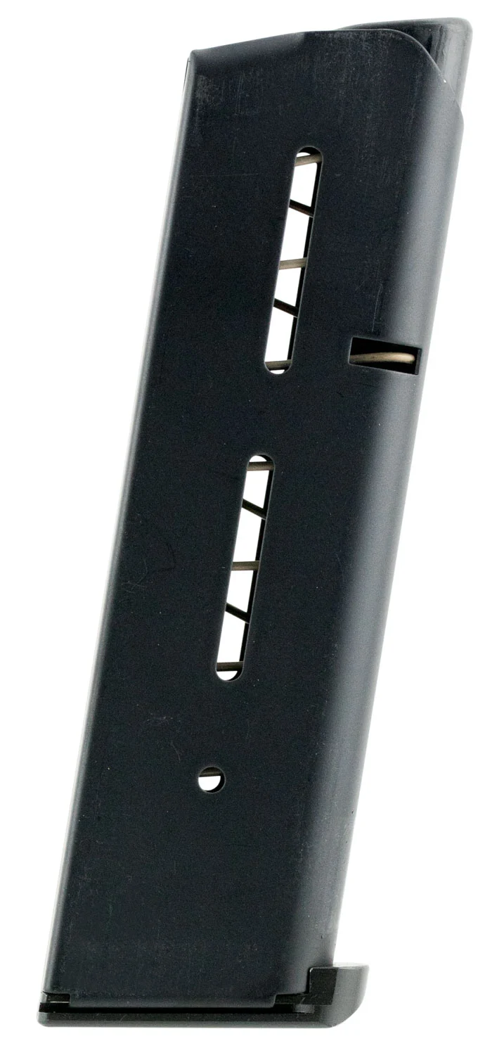 Wilson Combat 47DCB 1911 8rd Detachable w/ Lo-Profile Steel Floor Plate 45 ACP Fits 1911 Government Black Stainless Steel