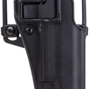 Blackhawk 410503BKR Serpa CQC  OWB Size 03 Matte Black Polymer Belt Loop/Paddle Fits 1911 Government & Clones Right Hand