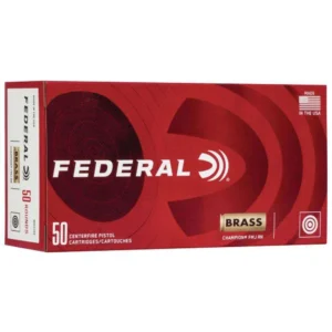 FEDERAL 10MM AUTO 180GR FMJ CHAMPION BRASS 50 RD/BX 20 BX/CS