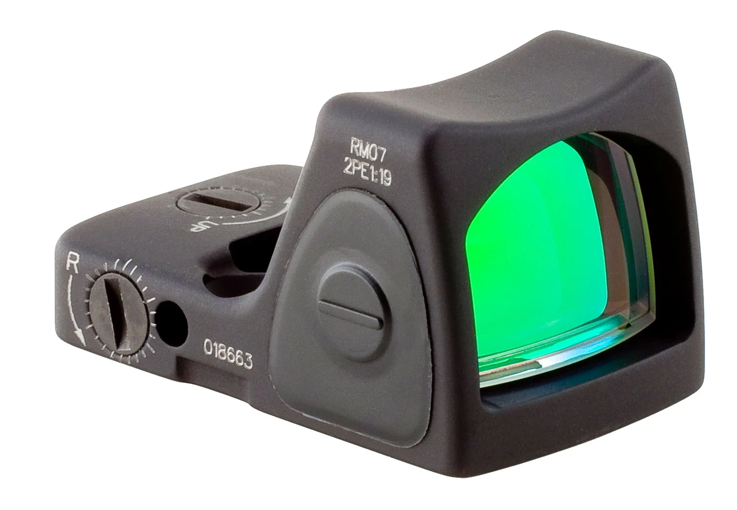 Trijicon 700679 RMR Type 2 Matte Black 1 x 0.87" x 0.63" 6.5 MOA Red Dot