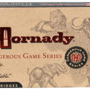 Hornady 8231 Dangerous Game 375Ruger 270gr InterLock Spire Point Recoil Proof 20 Per Box/6 Case