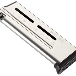 Wilson Combat 5009C9 ETM  9rd 9mm Luger Fits Wilson Combat 1911 Elite Tactical Compact Stainless Steel