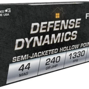 Fiocchi 44 Remington Magnum Ammunition FI44D 240 Grain Semi-Jacketed Hollow Point 50 rounds