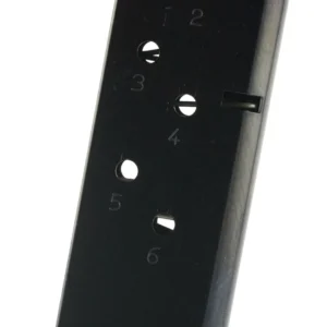 Mec-Gar MGCO4506B 1911 Officer 6rd 45 ACP, Blued Carbon Steel