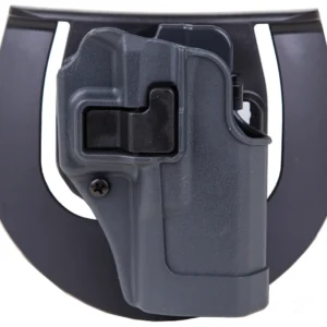 Blackhawk 413502BKR Serpa CQC Sportster OWB Gun Metal Gray Polymer Paddle Compatible w/Glock 19/23/32/36/45  Right Hand