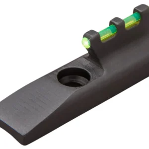 TruGlo TG965G Front Sight Green Fiber Optic Front/Black Frame Fits Browning Buck Mark Fits Ruger MK II/MK III/MK IV, 22/45, Front Post Screw Mount