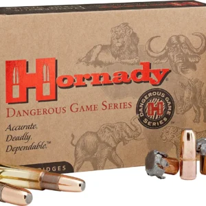 Hornady 82381 Dangerous Game 404Jeffery 400gr DGX Bonded 20 Per Box/6 Case