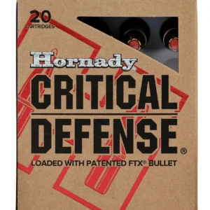 Hornady 80260 Critical Defense  223Rem 73gr Flex Tip eXpanding 20 Per Box/10 Case
