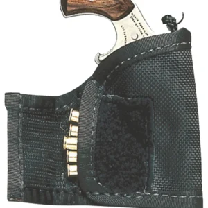 North American Arms HPKL Pocket Pocket Black Nylon Pocket Fits NAA 22LR Frame Mini-Revolver Ambidextrous