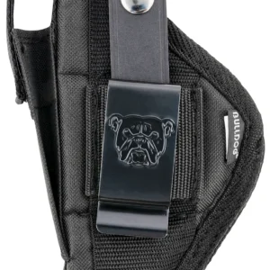 Bulldog FSN3 Extreme  OWB Black Nylon Belt Loop/Clip Compatible w/Taurus Millennium Fits 2.50-3.75" Barrel Ambidextrous
