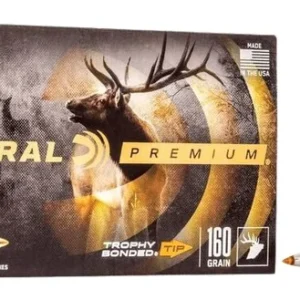 Federal PR7TT1 Premium  7mmRemMag 160gr Trophy Bonded Tip 20 Per Box/10 Case
