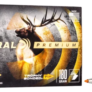 Federal P3006TT1 Premium  30-06Springfield 180gr Trophy Bonded Tip 20 Per Box/10 Case