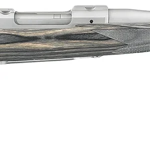 Ruger 17111 Hawkeye Compact Compact 7mm-08 Rem 4+1 16.50" Matte Stainless Steel Barrel, Integral Scope Mounts Stainless Steel Receiver, Black Fixed Laminate Stock