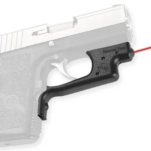 Crimson Trace 0124101 Laserguard  Fits Kahr Arms CT/PM/C/P/TP/CW, Red Laser Black Polymer