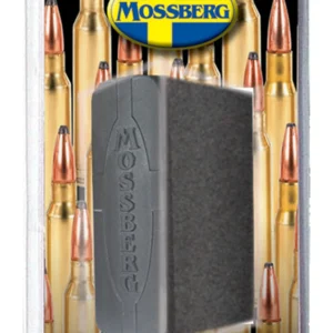 Mossberg 95033 Drop Box Magazine Patriot 5rd 270 Win/30-06 Springfield/25-06 Rem Fits Mossberg 4x4 Long Action Black Polymer
