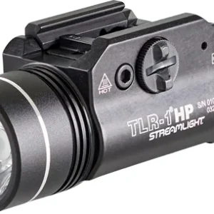 STREAMLIGHT TLR-1 HP GUN LIGHT - W/RAIL MOUNT WHITE LED BLACK
