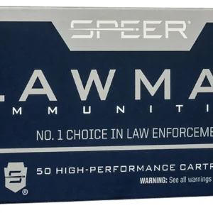 Speer 53919 Lawman  357Sig 125gr Total Metal Jacket Flat Nose 50 Per Box/20 Case