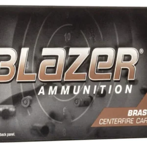 CCI 5210 Blazer Brass Handgun 40S&W 165gr Full Metal Jacket 50 Per Box/20 Case