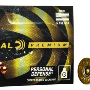 Federal PD13200 Premium Personal Defense 12Gauge 2.75" 9Pellets 00BuckShot 5 Per Box/50 Case