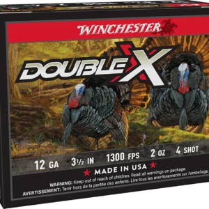 Winchester Ammo STH12354 Double X High Velocity Turkey 12Gauge 3.50" 2oz 4Shot 10 Per Box/10 Case