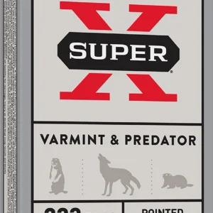 Winchester Ammo X223R Super X 223Rem 55gr Jacketed Soft Point 20 Per Box/10 Case