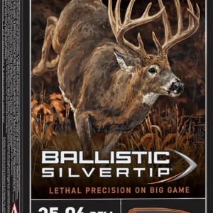 Winchester Ammo SBST2506A Ballistic Silvertip  25-06Rem 85gr Fragmenting Polymer Tip 20 Per Box/10 Case