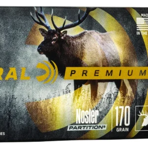 Federal P3030D Premium  30-30Win 170gr Nosler Partition 20 Per Box/10 Case