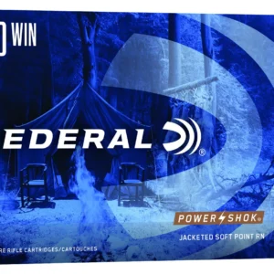 Federal 270B Power-Shok  270Win 150gr Jacketed Soft Point 20 Per Box/10 Case