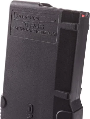 AMEND2 MAGAZINE 6.5 GRENDAL - 10 RD POLYMER BLACK - Image 2