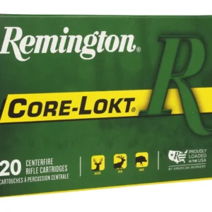 Remington Ammunition 22189 Core-Lokt  338WinMag 225gr Pointed Soft Point 20 Per Box/10 Case