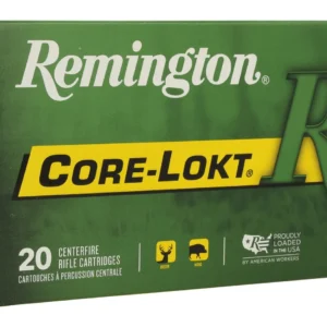Remington Ammunition 21507 Core-Lokt  25-06Rem 100gr Pointed Soft Point Core-Lokt 20 Per Box/10 Case