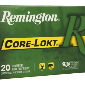 Remington Ammunition 21515 Core-Lokt  25-06Rem 120gr Core-Lokt Pointed Soft Point 20 Per Box/10 Case