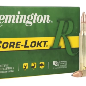 Remington Ammunition 21401 Core-Lokt  30-06Springfield 125gr Pointed Soft Point Core-Lokt 20 Per Box/10 Case