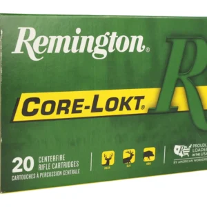 Remington Ammunition 27828 Core-Lokt  30-06Springfield 180gr Pointed Soft Point Core-Lokt 20 Per Box/10 Case