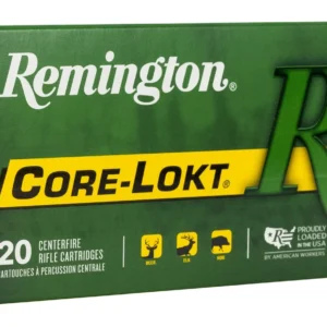 Remington Ammunition 21337 Core-Lokt  7mm-08Rem 140gr Pointed Soft Point Core-Lokt 20 Per Box/10 Case