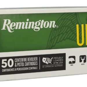 Remington Ammunition 23738 UMC  357Mag 125gr Jacketed Soft Point 50 Per Box/10 Case