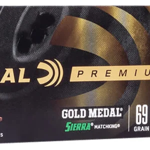 Federal GM3006M Premium Gold Medal 30-06Springfield 168gr Sierra MatchKing BTHP 20 Per Box/10 Case