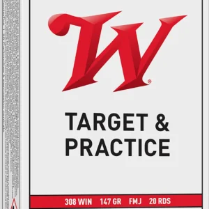 Winchester Ammo USA3081 USA  308Win 147gr Full Metal Jacket 20 Per Box/10 Case