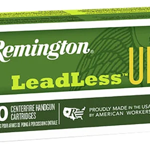 Remington Ammunition 23791 UMC Leadless 40S&W 180gr Flat Nose Enclosed Base 50 Per Box/10 Case