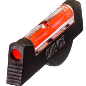 HiViz SW1002R Pinned Front Sight Smith & Wesson Revolver Red Fiber Optic